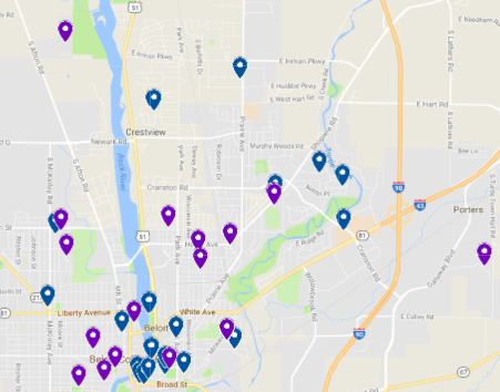 Little Little Free Library Map